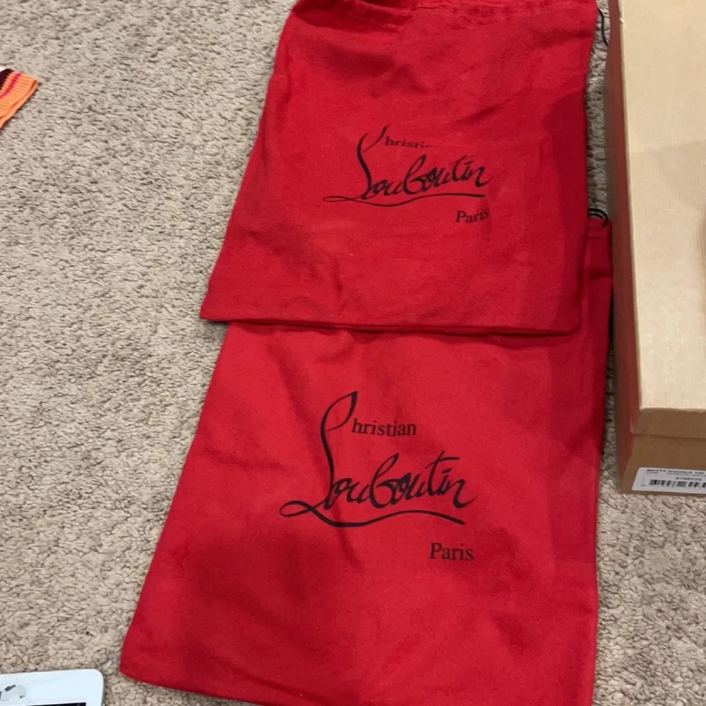 Color block Christian louboutins, worn twice! I’m very good condition. - Picture 8 of 12